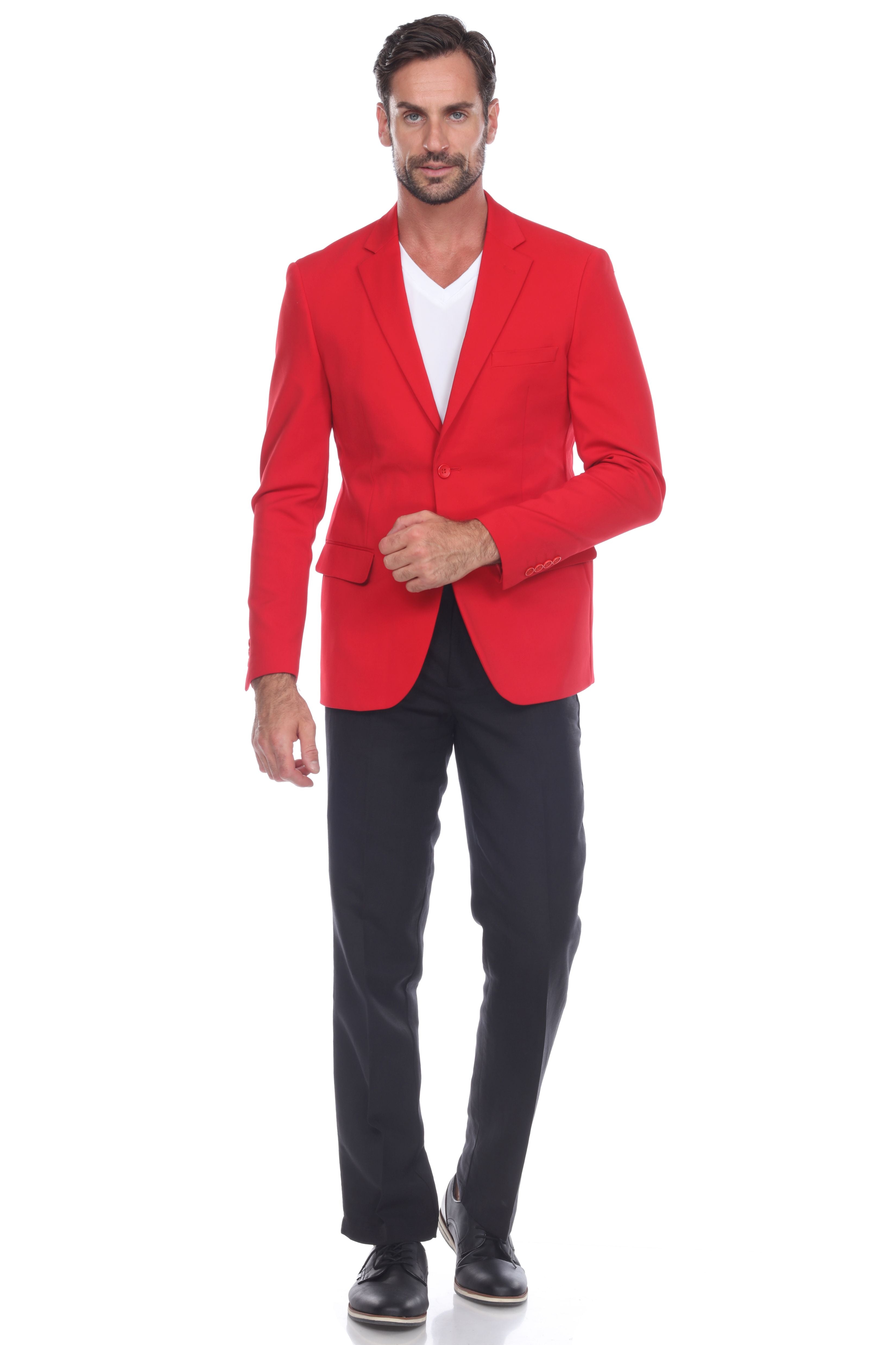 Mojito Reserve Men's Casual Modern Fit Cotton Blend Stretch Blazer - Mojito Collection - Beachwear, Long Sleeve Shirt, Mens Shirt, Mojito Linen Shirt, Resort Wear
