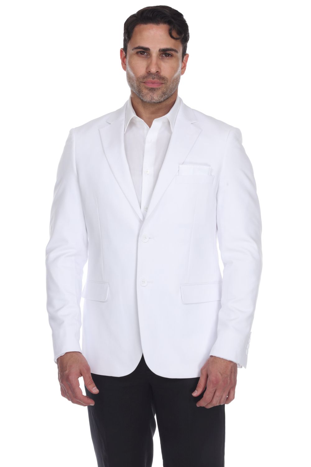 Mojito Reserve Men's Casual Modern Fit Cotton Blend Stretch Blazer - Mojito Collection - Beachwear, Long Sleeve Shirt, Mens Shirt, Mojito Linen Shirt, Resort Wear
