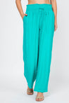 Women's Casual Resort Wear Drawstring Pant - Mojito Collection - Vacation Clothing, Women's Casual Pants, Women's Clothing, Women's Resort Wear