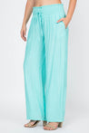 Women's Casual Resort Wear Drawstring Pant - Mojito Collection - Vacation Clothing, Women's Casual Pants, Women's Clothing, Women's Resort Wear