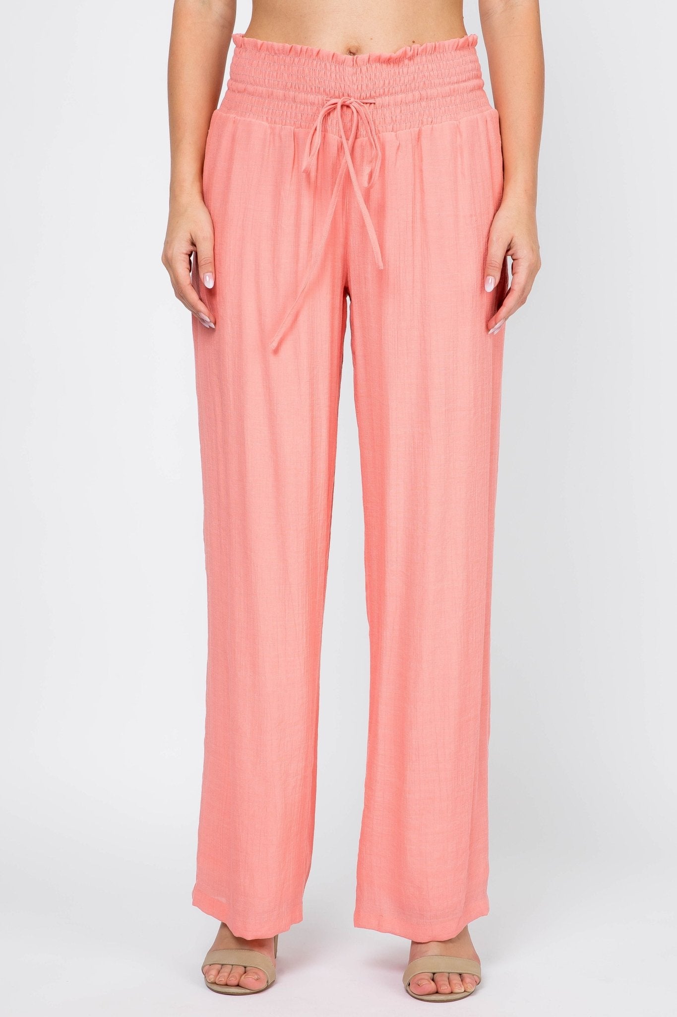 Women's Casual Resort Wear Drawstring Pant - Mojito Collection - Vacation Clothing, Women's Casual Pants, Women's Clothing, Women's Resort Wear