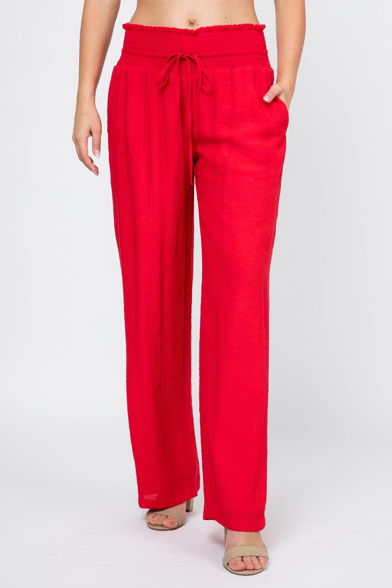 Women's Casual Resort Wear Drawstring Pant - Mojito Collection - Vacation Clothing, Women's Casual Pants, Women's Clothing, Women's Resort Wear