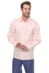 Casual Linen Blend Stitched Embroidery Button Down Long Sleeve Shirt - Mojito Collection - Beachwear, Mens Shirt, Mojito Linen Shirt, Resort Wear, Short Sleeve Linen Shirt, Short Sleeve Shirt