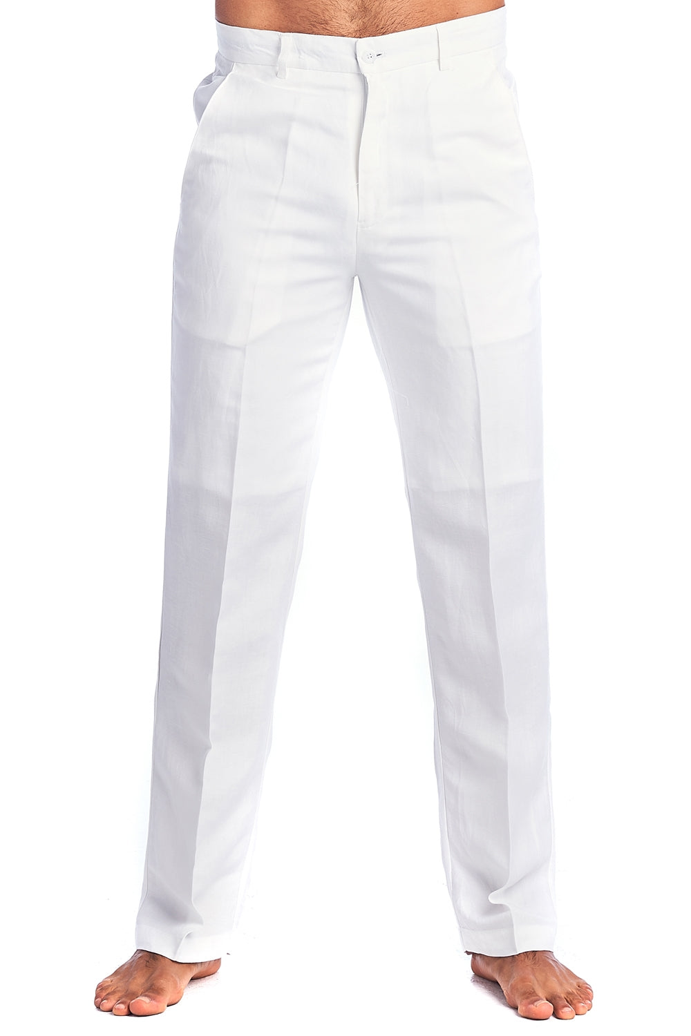 Buy Highlander White Solid Slim Fit Cargos for Men Online at Rs.799 - Ketch