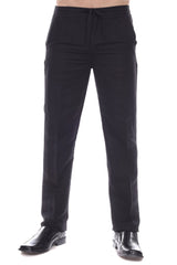 Men's Casual Drawstring Linen Pants