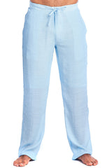 Men’s Drawstring Beach Pants Lightweight Resort & Vacation Style