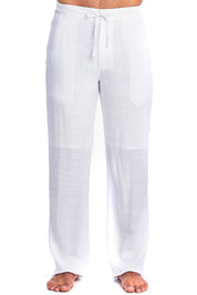 Men's Resort Wear Casual Drawstring  Pants - Mojito Collection - Beachwear, Casual Pants, Drawstring Pants, Resortwea Pants