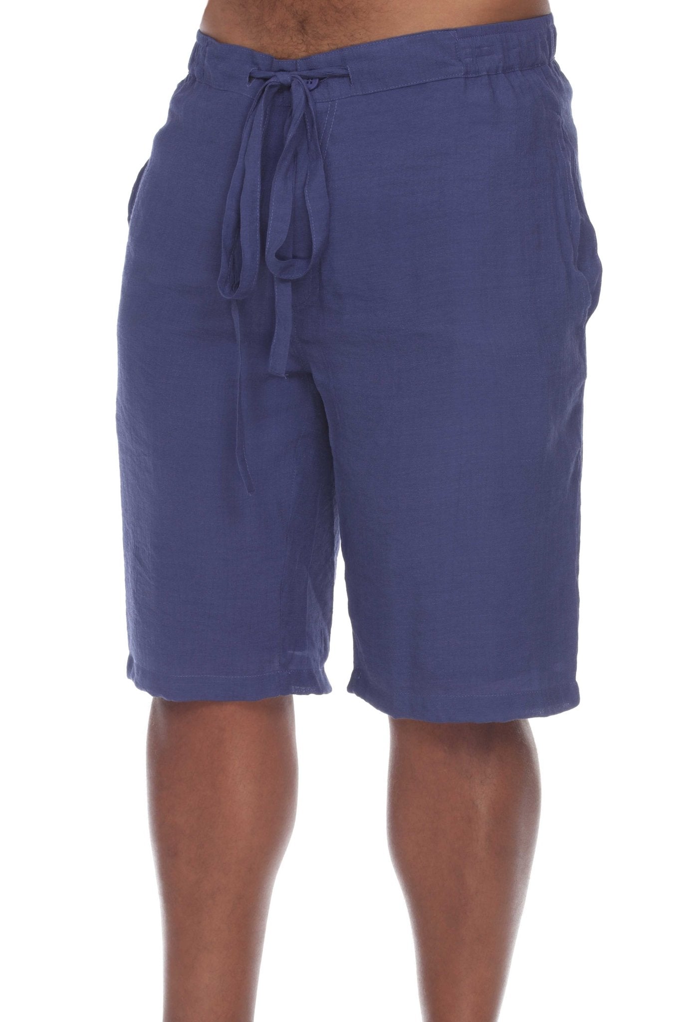 Men's Beachwear Casual Drawstring Shorts - Mojito Collection - Beachwear Shorts, Mens Beach Shorts, Mens Shorts, Resortwear
