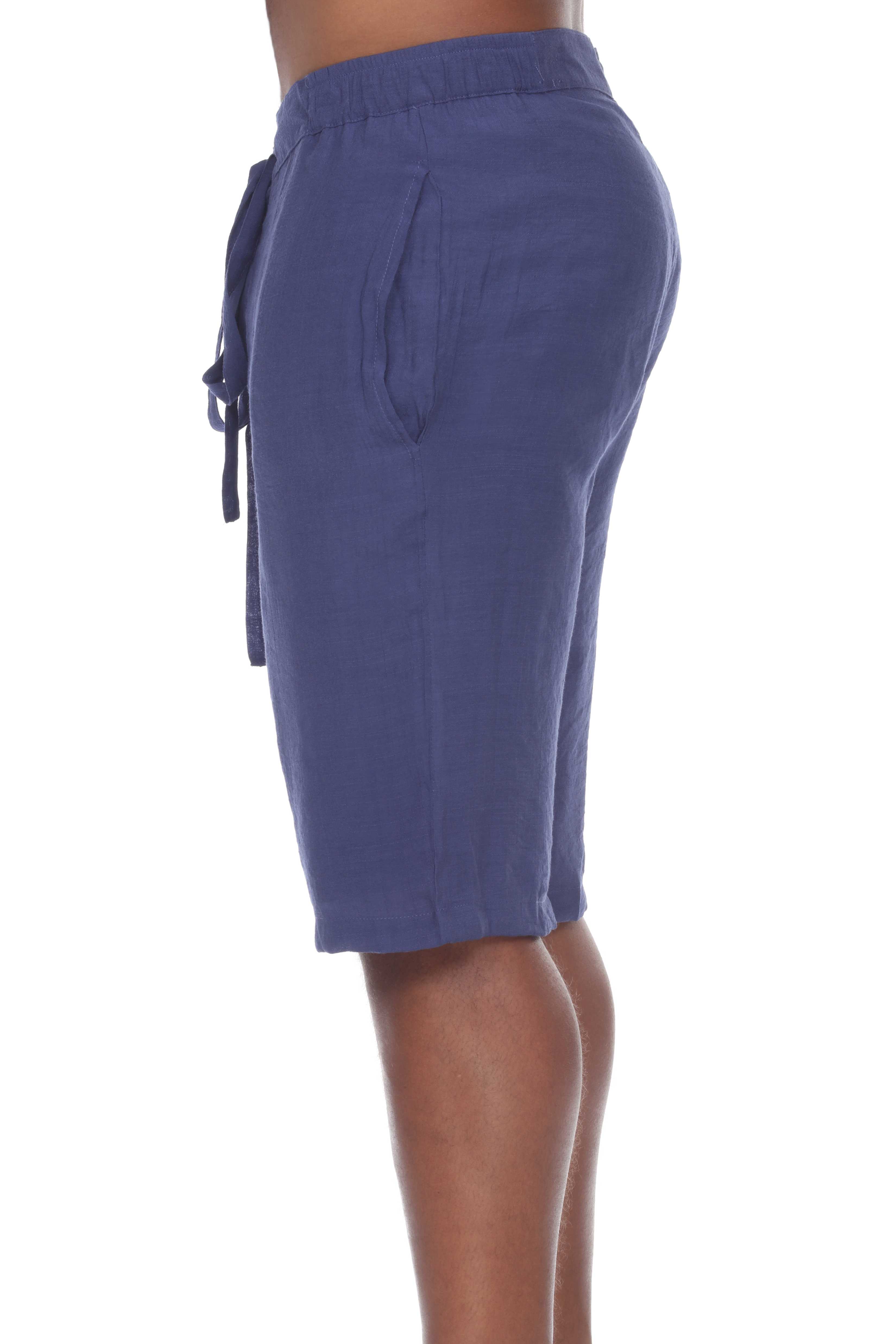 Men's Beachwear Casual Drawstring Shorts - Mojito Collection - Beachwear Shorts, Mens Beach Shorts, Mens Shorts, Resortwear