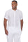 Men's Casual Embroidered Mandarin Collar Beachwear Shirt Short Sleeve Button Down - Mojito Collection - Beachwear Shirt, Mens Shirt, Resortwear