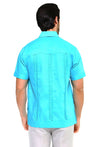 Mojito Collection Big Size Men's Traditional Guayabera Shirt Premium 100% Linen Short Sleeve 3X-8X - Mojito Collection - Guayabera, Mens Shirt, Mojito Guayabera Shirt, Short Sleeve Linen Shir