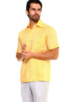 Mojito Collection Big Size Men's Traditional Guayabera Shirt Premium 100% Linen Short Sleeve 3X-8X - Mojito Collection - Guayabera, Mens Shirt, Mojito Guayabera Shirt, Short Sleeve Linen Shir