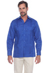 Mojito Collection Men's Guayabera Shirt Premium 100% Linen Long Sleeve - Mojito Collection - Chacabana, Guayabera, Linen Guayabera, Long Sleeve Shirt, Mens Shirt, Mojito Guayabera Shirt, Moji