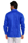 Mojito Collection Men's Guayabera Shirt Premium 100% Linen Long Sleeve - Mojito Collection - Chacabana, Guayabera, Linen Guayabera, Long Sleeve Shirt, Mens Shirt, Mojito Guayabera Shirt, Moji
