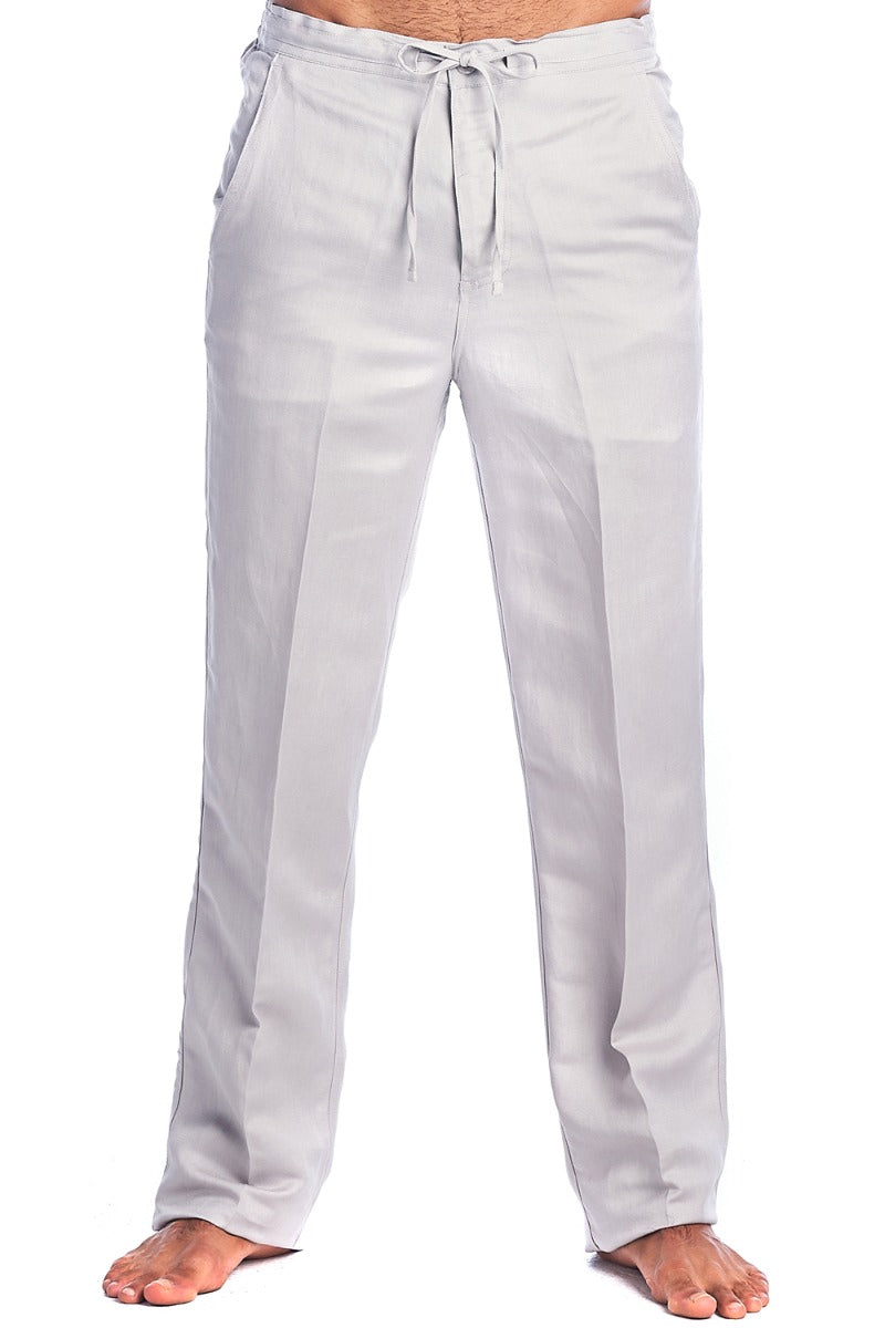 Men's Casual Linen Drawstring  Pants - Mojito Collection - Mens Pants, Mojito  Linen Pants, Natural Linen Pants, Resortwear Pants