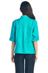 Women's Traditional Guayabera Shirt 3/4 Sleeve 4 Pocket Design - Mojito Collection - Guayabera Shirt, Ladies Shirt, Womens Guayabera Shirt, Womens Shirt