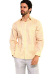 Mojito Collection Men's Guayabera Shirt Premium 100% Linen Long Sleeve - Mojito Collection - Chacabana, Guayabera, Linen Guayabera, Long Sleeve Shirt, Mens Shirt, Mojito Guayabera Shirt, Moji