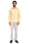 Mojito Collection Men's Guayabera Shirt Premium 100% Linen Long Sleeve - Mojito Collection - Chacabana, Guayabera, Linen Guayabera, Long Sleeve Shirt, Mens Shirt, Mojito Guayabera Shirt, Moji