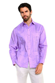 Mojito Collection Men's Guayabera Shirt Premium 100% Linen Long Sleeve - Mojito Collection - Chacabana, Guayabera, Linen Guayabera, Long Sleeve Shirt, Mens Shirt, Mojito Guayabera Shirt, Moji