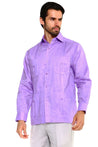 Mojito Collection Men's Guayabera Shirt Premium 100% Linen Long Sleeve - Mojito Collection - Chacabana, Guayabera, Linen Guayabera, Long Sleeve Shirt, Mens Shirt, Mojito Guayabera Shirt, Moji