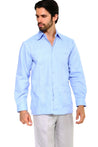 Mojito Collection Men's Guayabera Shirt Premium 100% Linen Long Sleeve - Mojito Collection - Chacabana, Guayabera, Linen Guayabera, Long Sleeve Shirt, Mens Shirt, Mojito Guayabera Shirt, Moji