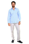 Mojito Collection Men's Guayabera Shirt Premium 100% Linen Long Sleeve - Mojito Collection - Chacabana, Guayabera, Linen Guayabera, Long Sleeve Shirt, Mens Shirt, Mojito Guayabera Shirt, Moji