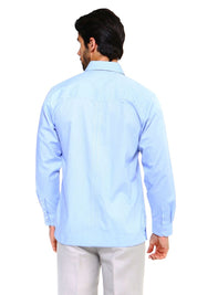 Mojito Collection Men's Big Size Guayabera Shirt Premium 100% Linen Long Sleeve 3X-8X - Mojito Collection - 3X, 4X, 5X, 6X, 7X, 8X, Big Size, Big Size Guayabera, Big Size Shirt, Linen Guayabe