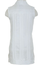 Girls Sleeveless Guayabera Linen Dress with 4 Pocket Design 2T-4T and 4-10 - Mojito Collection - Girls Dress, Girls Guayabera Dress, Linen Dress